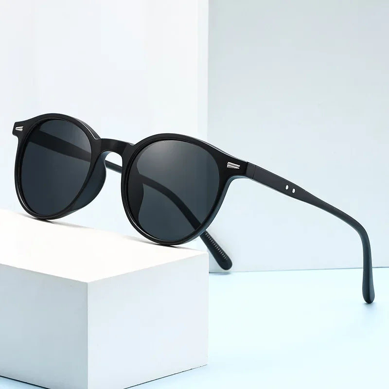Vintage Square UV400 Lightweight Sunglasses