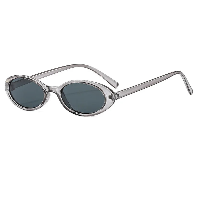 Vintage Oval Cat-Eye UV400 Sunglasses