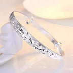 925 Sterling Silver Gypsophila Star Bracelet