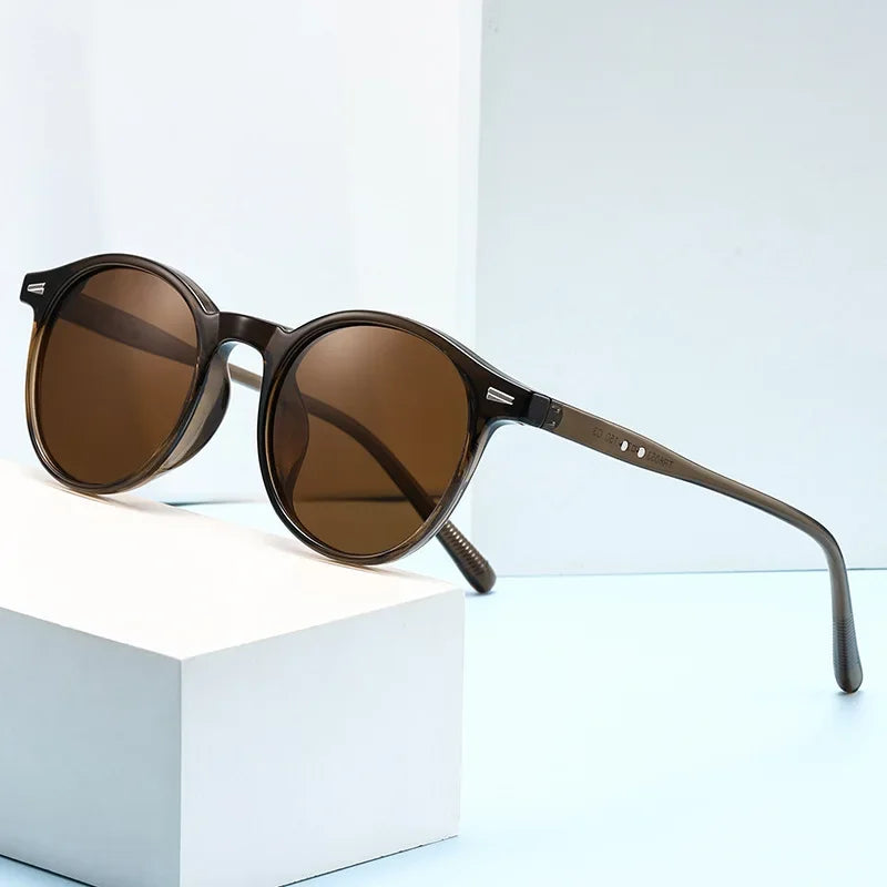 Vintage Square UV400 Lightweight Sunglasses