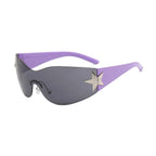 Rimless Star Y2K Fashion Sunglasses