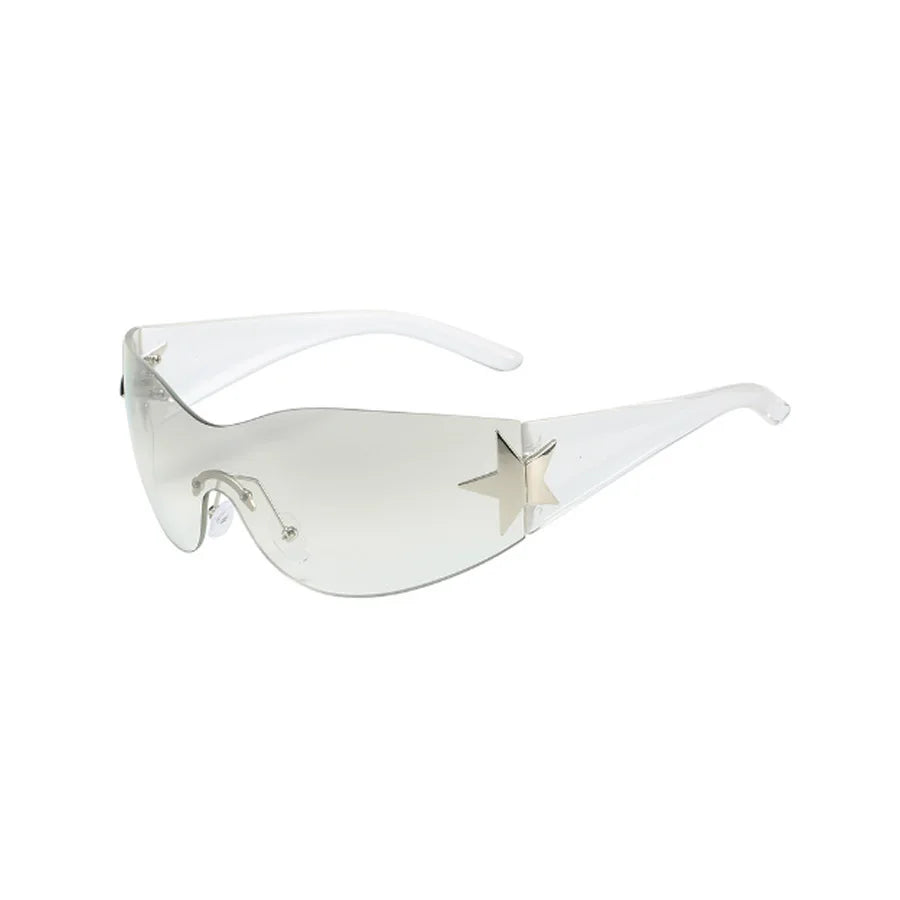 Rimless Star Y2K Fashion Sunglasses