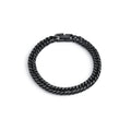 Stainless Steel Double-Row Braided Magnetic Bracelet